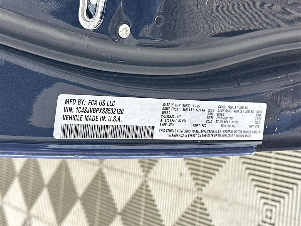 new 2025 Jeep Wagoneer car, priced at $71,972