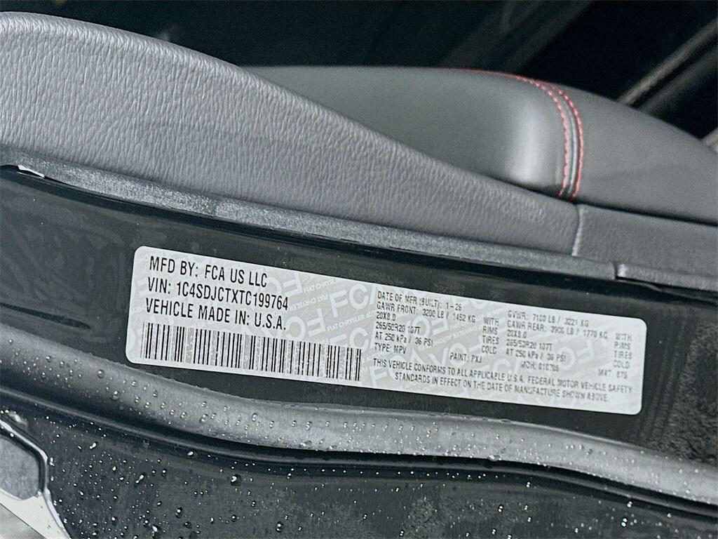 new 2026 Dodge Durango car, priced at $48,205