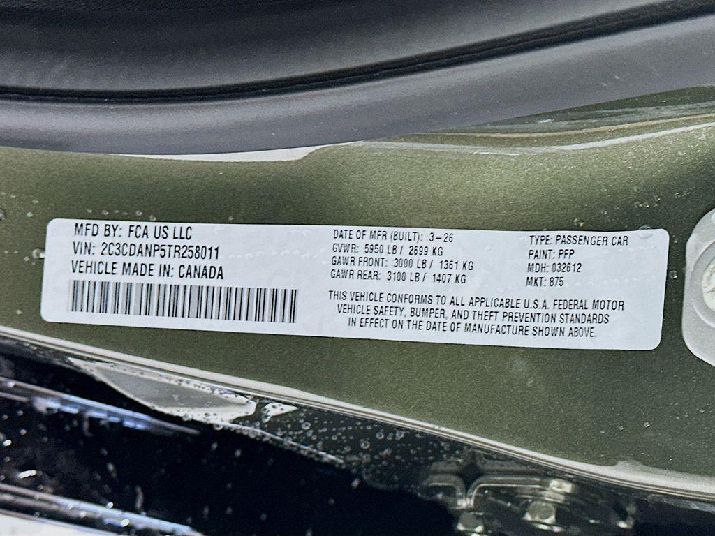 new 2026 Dodge Charger car, priced at $52,283