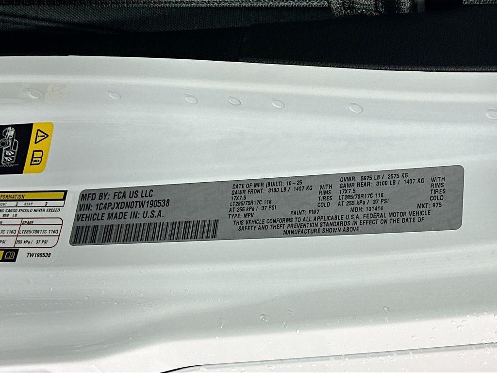 new 2026 Jeep Wrangler car, priced at $50,058