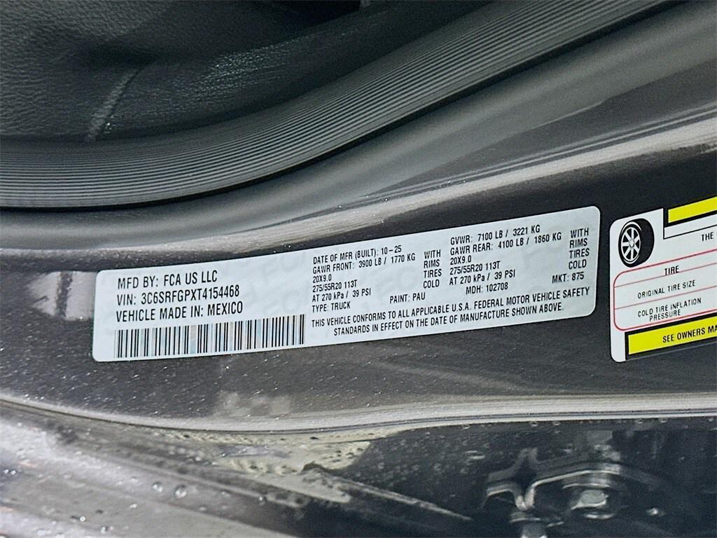 new 2026 Ram 1500 car, priced at $49,519