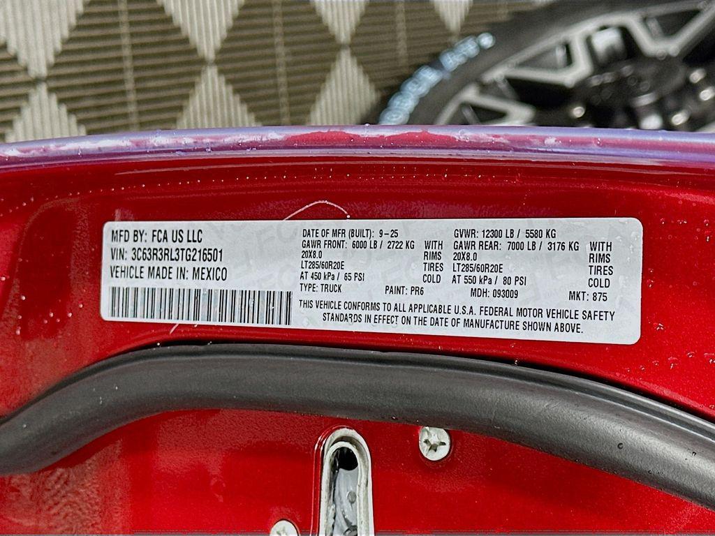 Molten Red Pearlcoat 2026 RAM 3500 Longhorn