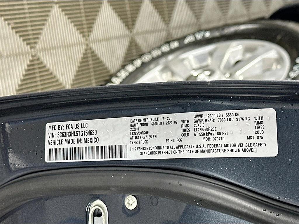 new 2026 Ram 3500 car, priced at $71,596