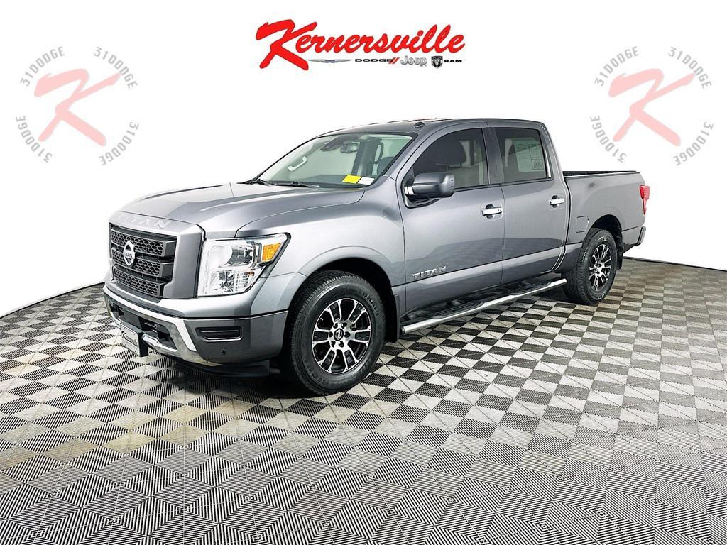 used 2021 Nissan Titan car, priced at $26,535