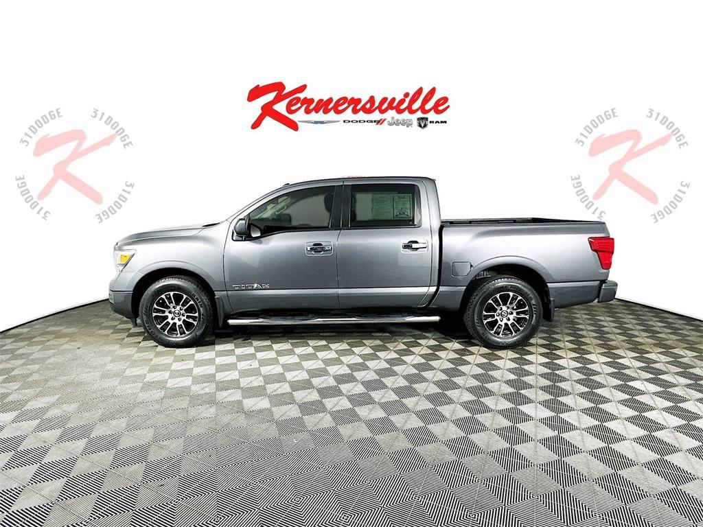 used 2021 Nissan Titan car, priced at $26,535