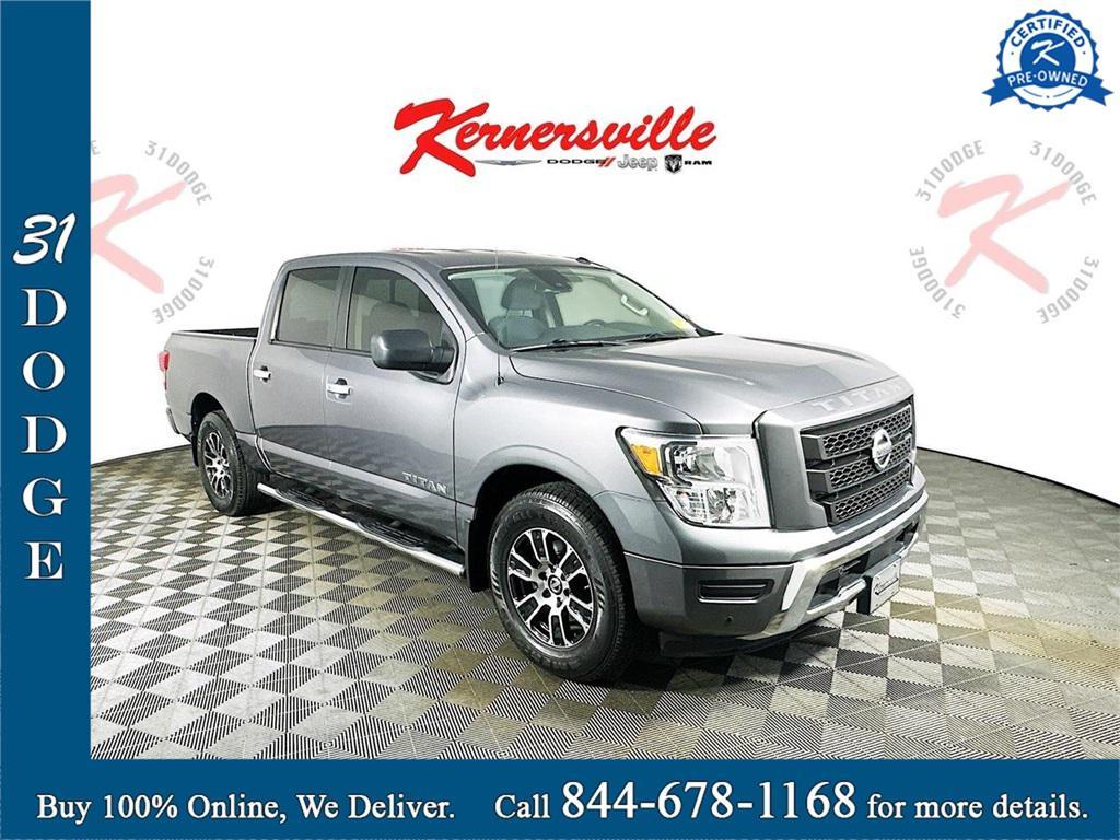 used 2021 Nissan Titan car, priced at $26,535
