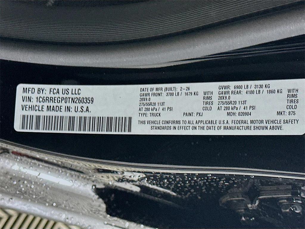 new 2026 Ram 1500 car, priced at $48,650