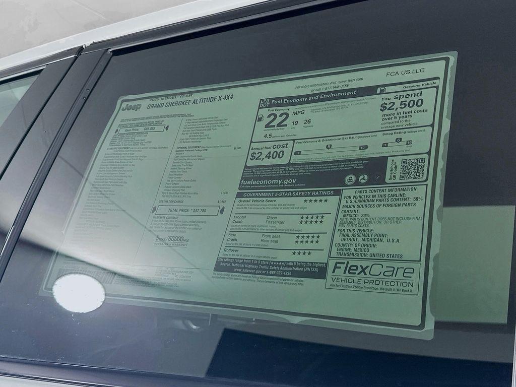 new 2025 Jeep Grand Cherokee car, priced at $37,791