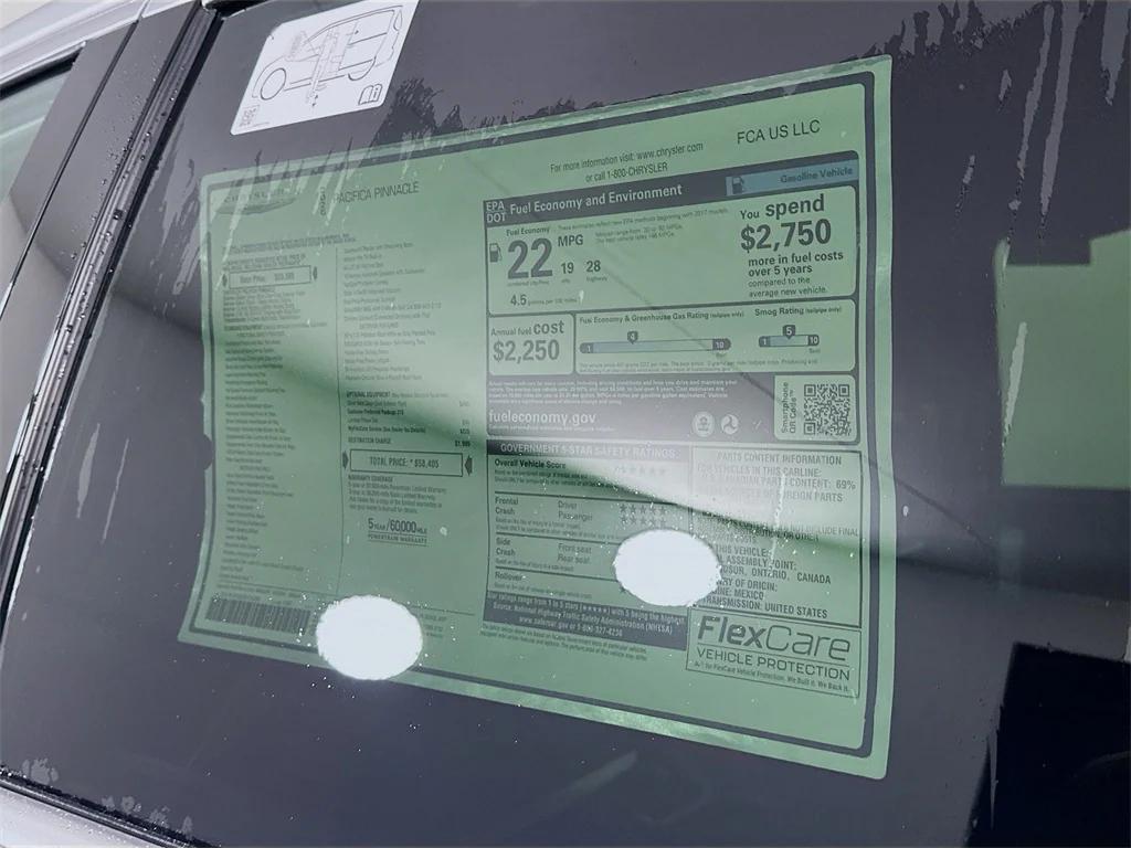 new 2026 Chrysler Pacifica car, priced at $52,307