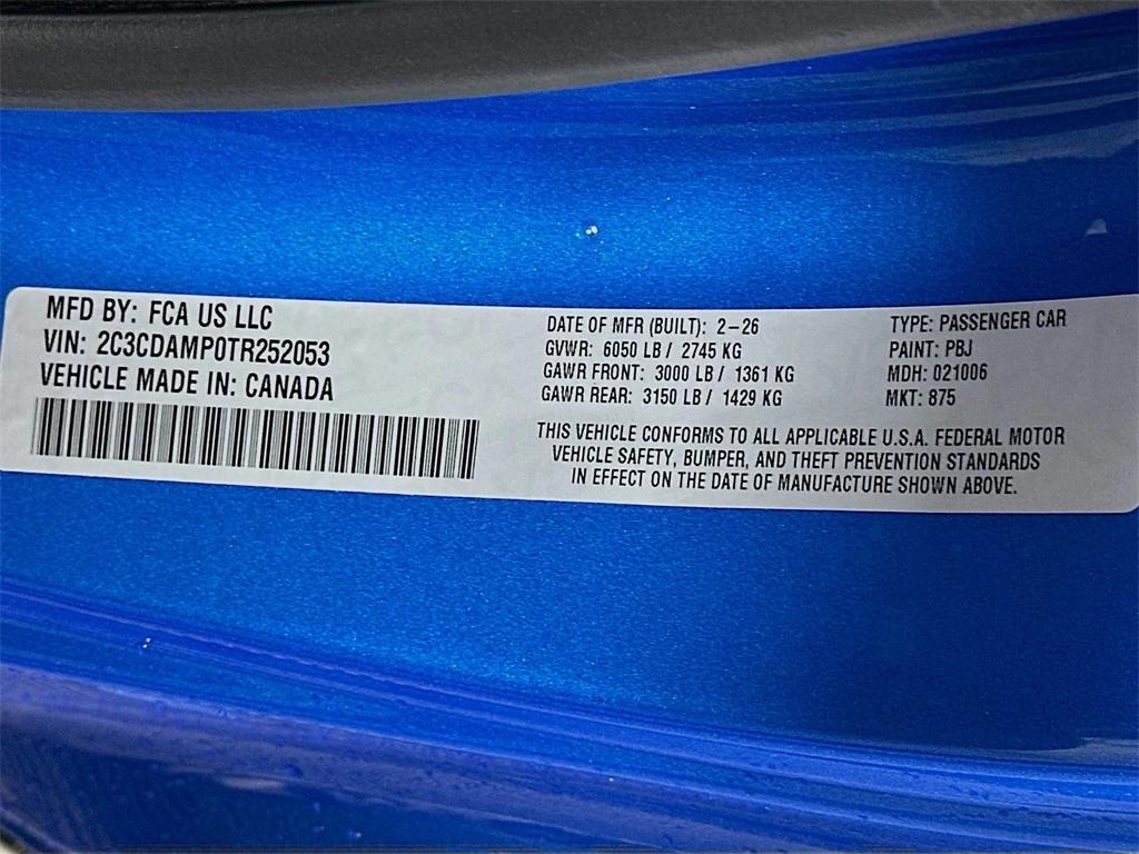 new 2026 Dodge Charger car, priced at $57,371