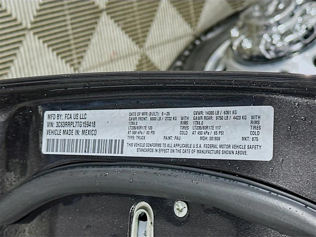 new 2026 Ram 3500 car, priced at $88,928