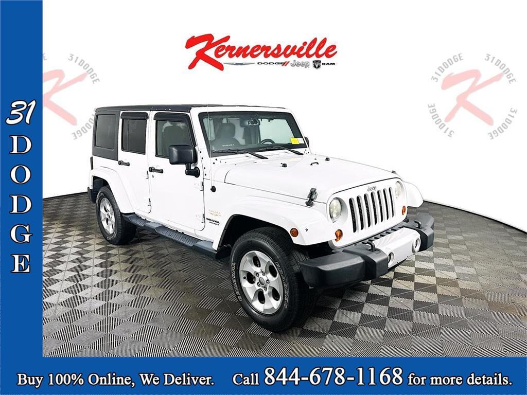 used 2013 Jeep Wrangler Unlimited car, priced at $13,785