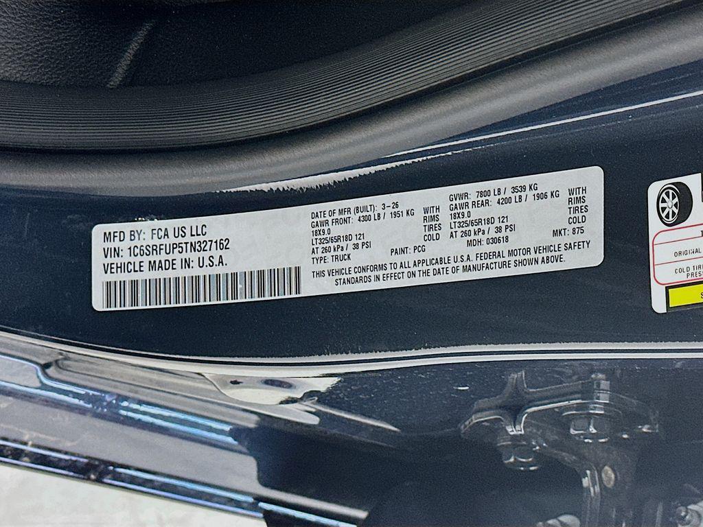 new 2026 Ram 1500 car, priced at $83,752