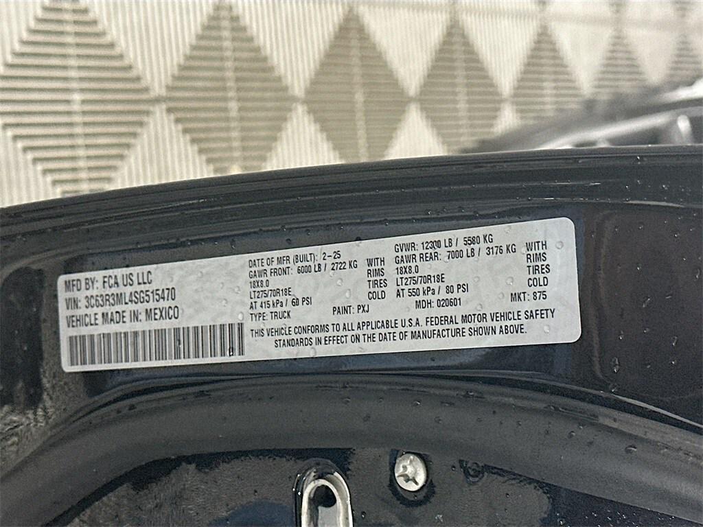 new 2025 Ram 3500 car, priced at $74,659