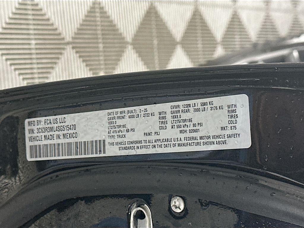 new 2025 Ram 3500 car, priced at $73,061