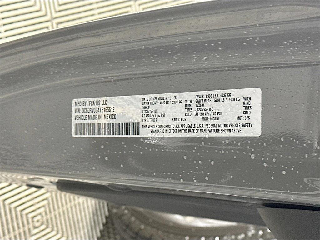 new 2026 Ram ProMaster 2500 car, priced at $47,999