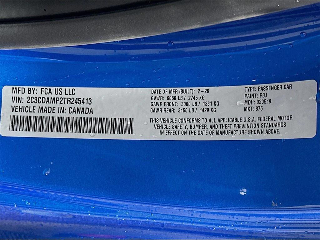 new 2026 Dodge Charger car, priced at $56,721