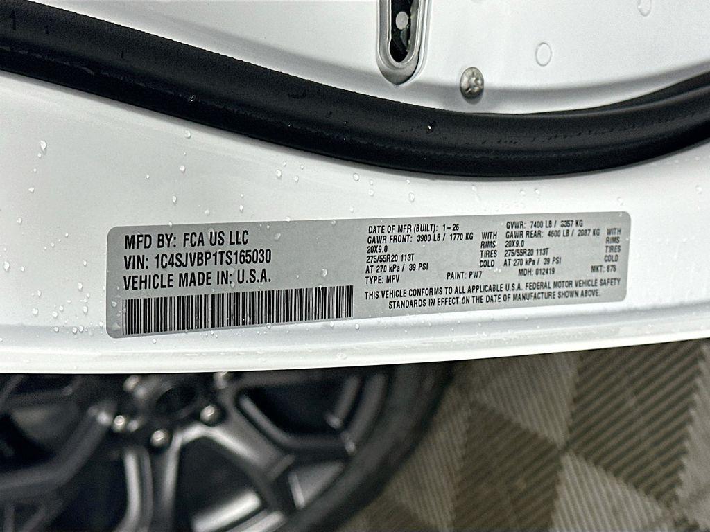 new 2026 Jeep Grand Wagoneer car, priced at $72,797