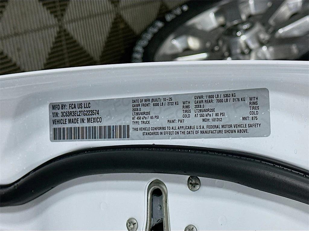 new 2026 Ram 3500 car, priced at $79,783