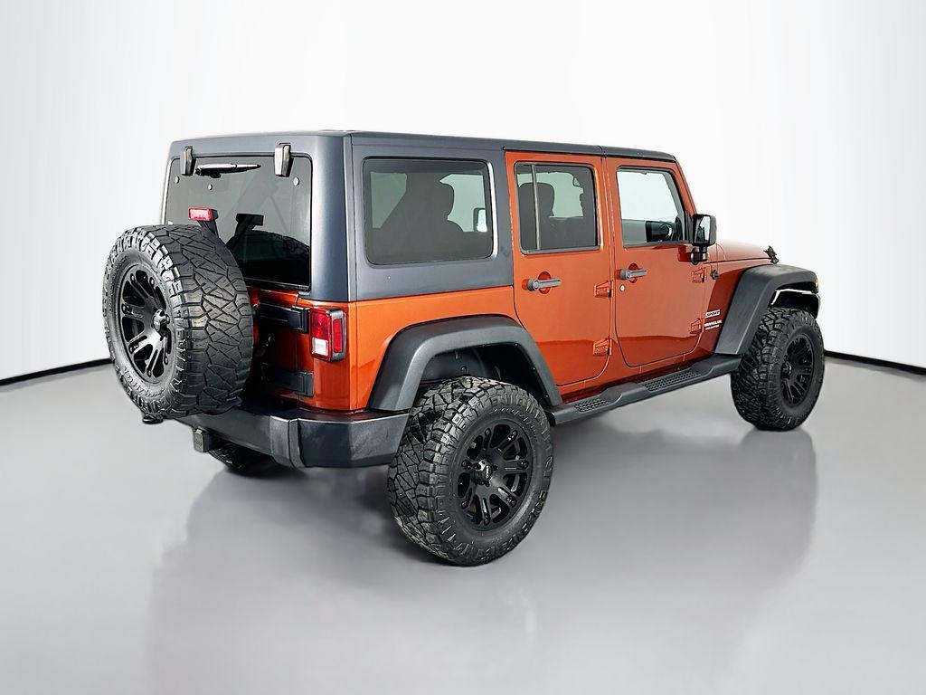 used 2014 Jeep Wrangler Unlimited car, priced at $17,684