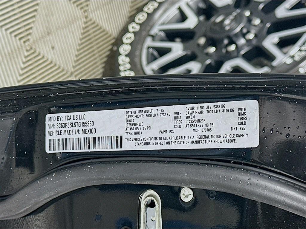 new 2026 Ram 3500 car, priced at $88,921