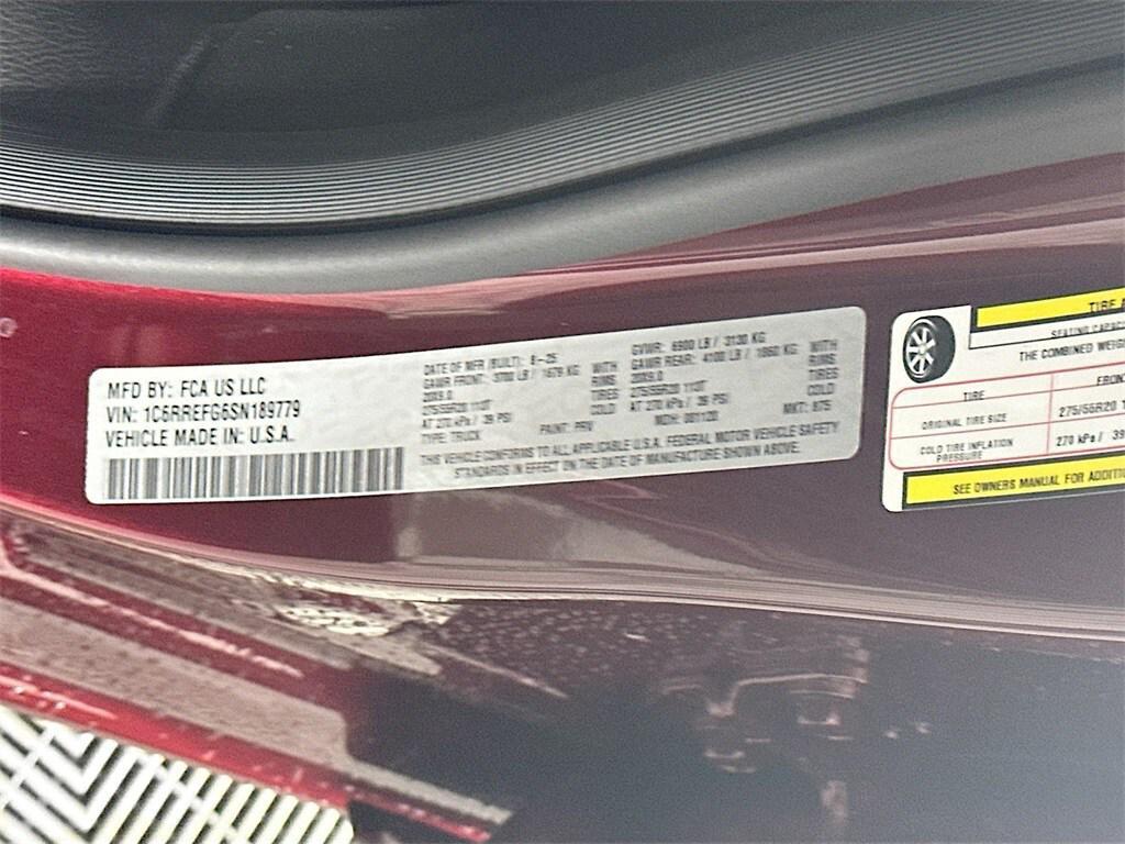 new 2025 Ram 1500 car, priced at $45,434