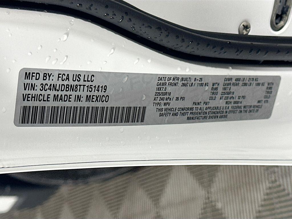 new 2026 Jeep Compass car, priced at $31,455