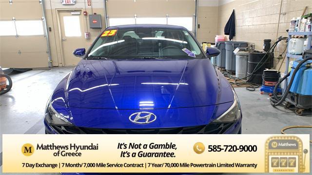 used 2023 Hyundai Elantra car, priced at $18,990