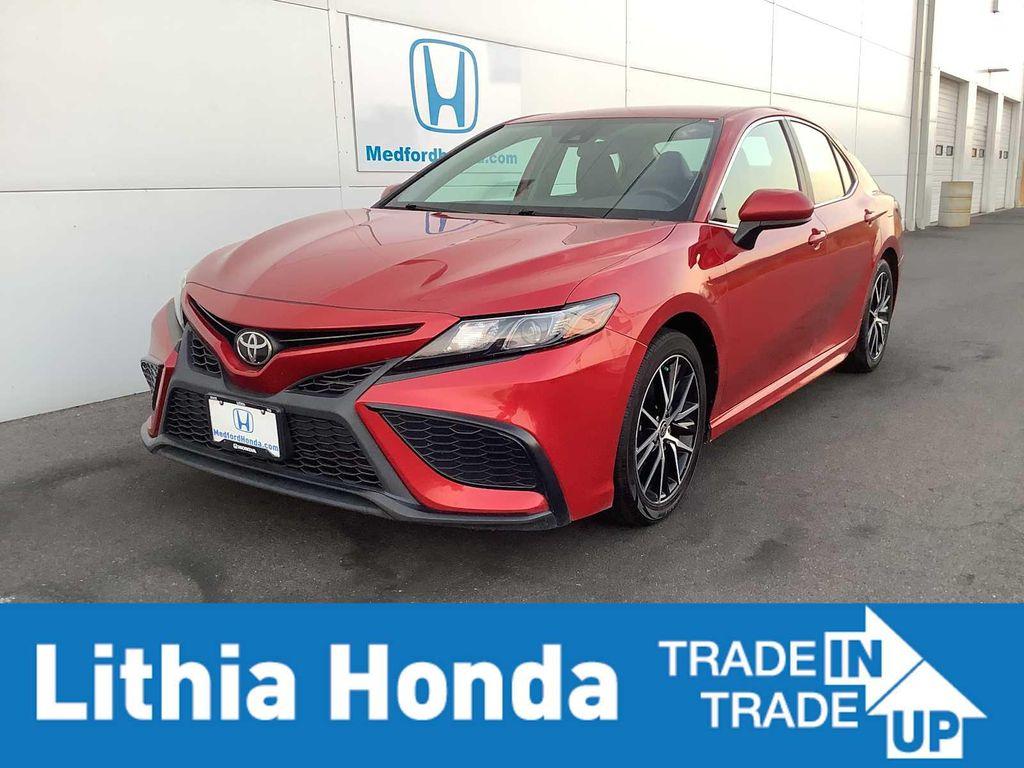 used 2021 Toyota Camry car, priced at $20,537