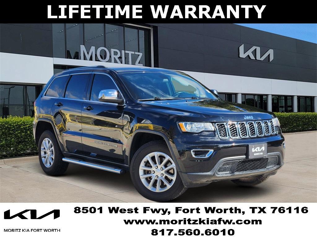 used 2021 Jeep Grand Cherokee car, priced at $19,437