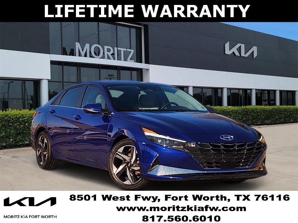 used 2021 Hyundai Elantra car, priced at $18,937