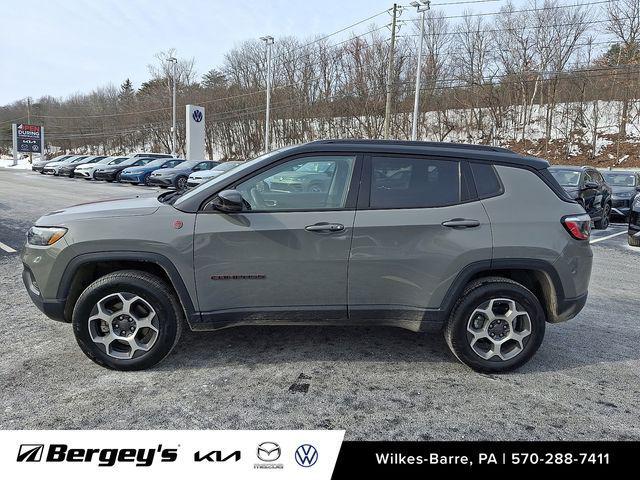 used 2022 Jeep Compass car, priced at $22,500
