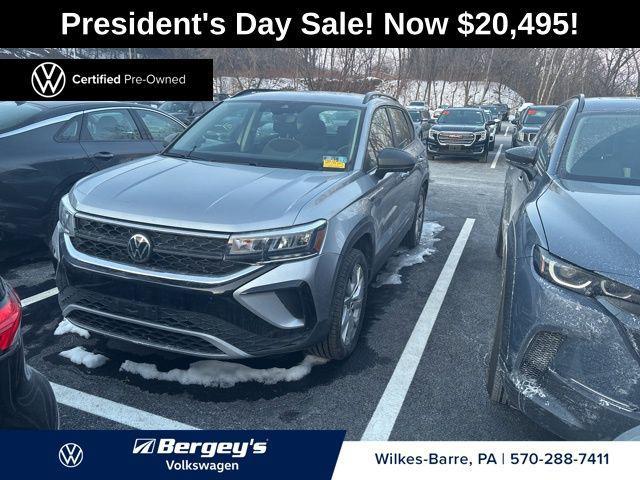 used 2023 Volkswagen Taos car, priced at $20,495