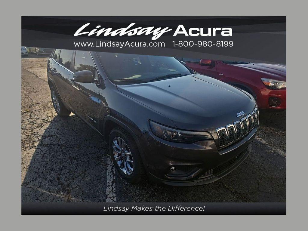 used 2021 Jeep Cherokee car, priced at $17,632