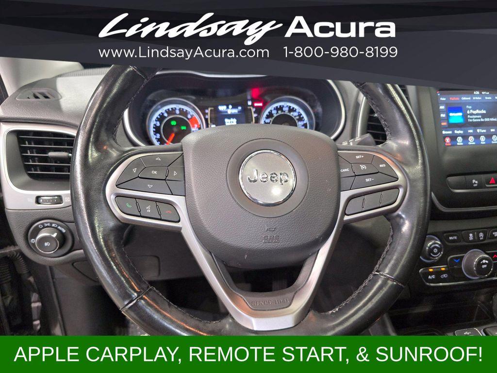 used 2021 Jeep Cherokee car, priced at $16,029