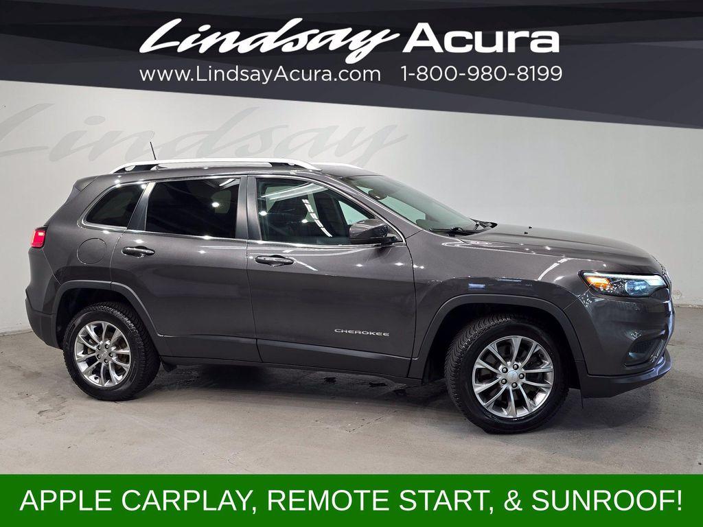 used 2021 Jeep Cherokee car, priced at $16,029