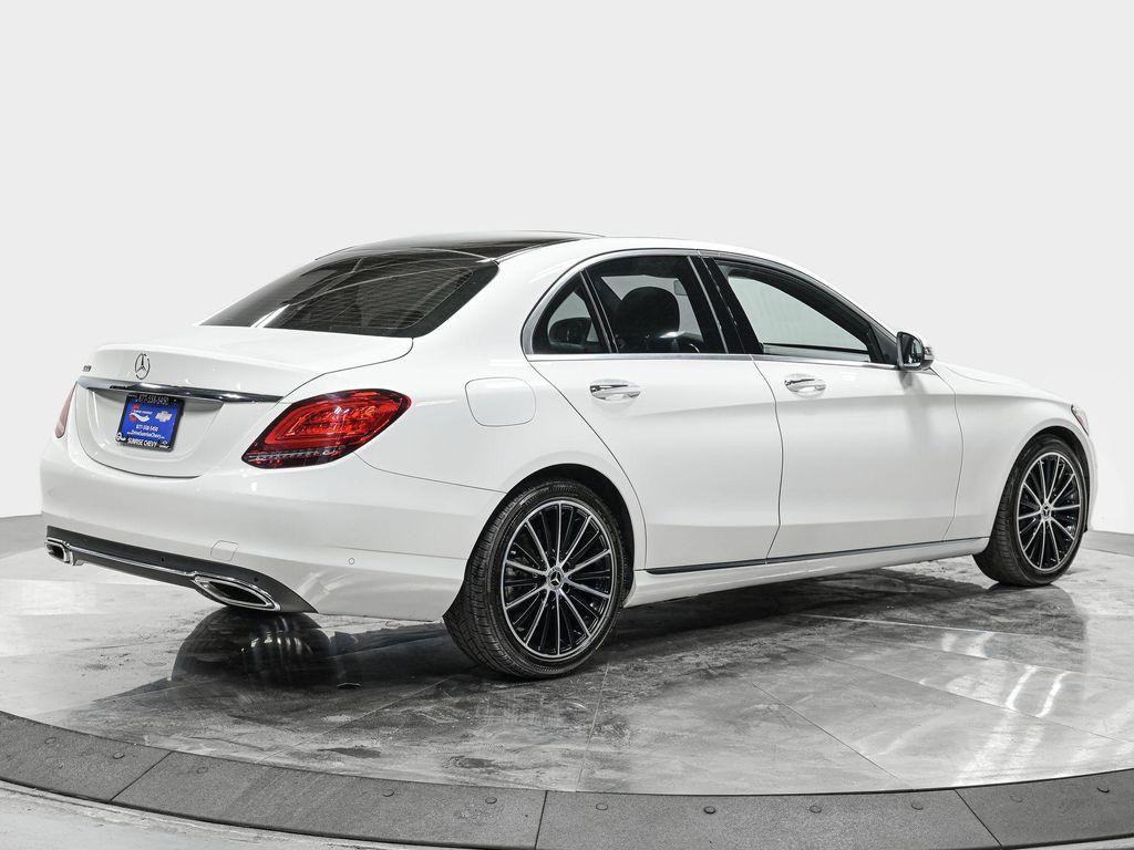 used 2021 Mercedes-Benz C-Class car, priced at $21,890