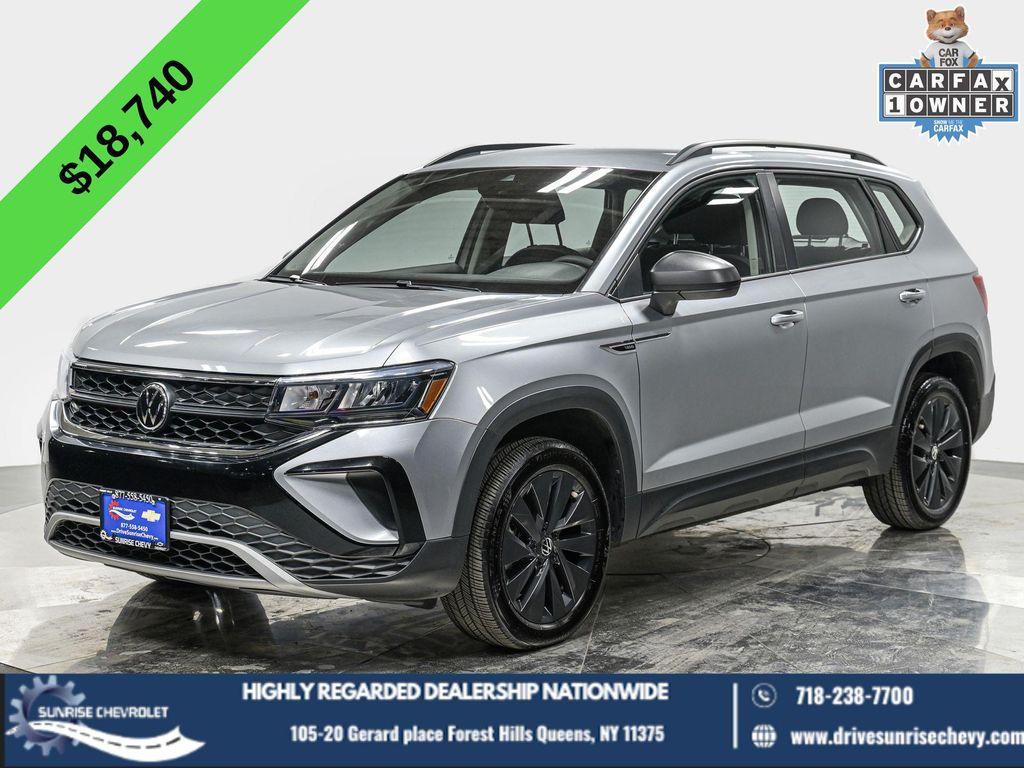 used 2024 Volkswagen Taos car, priced at $18,740