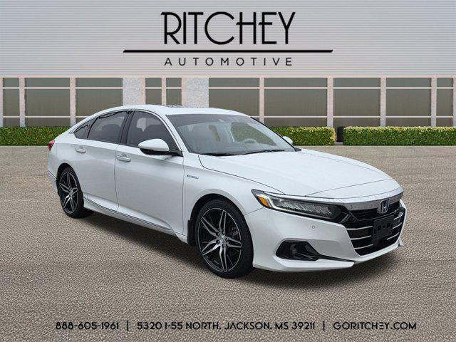 used 2021 Honda Accord Hybrid car, priced at $24,995