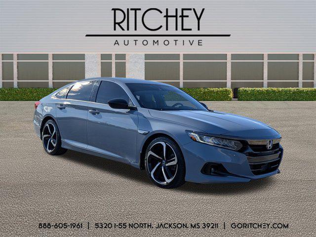used 2022 Honda Accord car, priced at $21,624