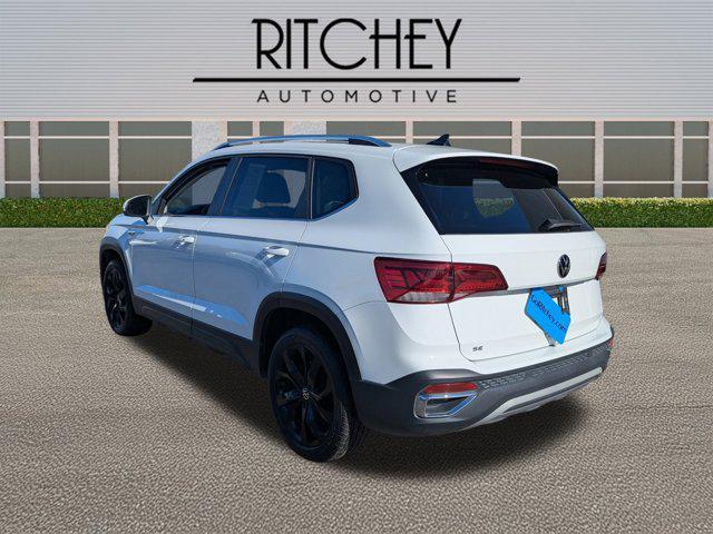 used 2023 Volkswagen Taos car, priced at $17,207