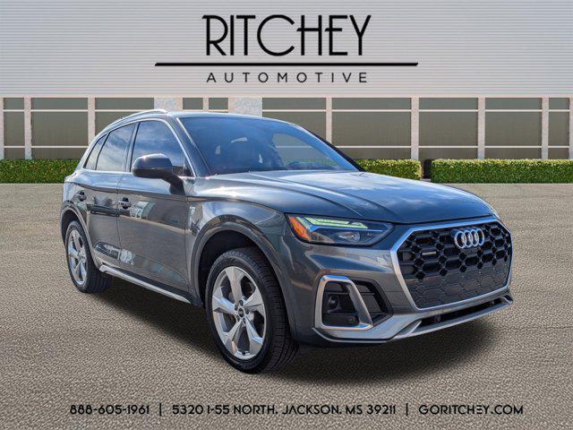 used 2022 Audi Q5 car, priced at $23,397