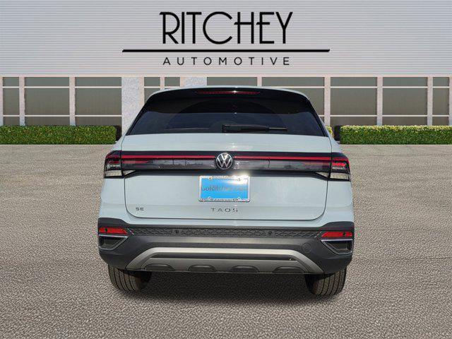 used 2025 Volkswagen Taos car, priced at $28,594