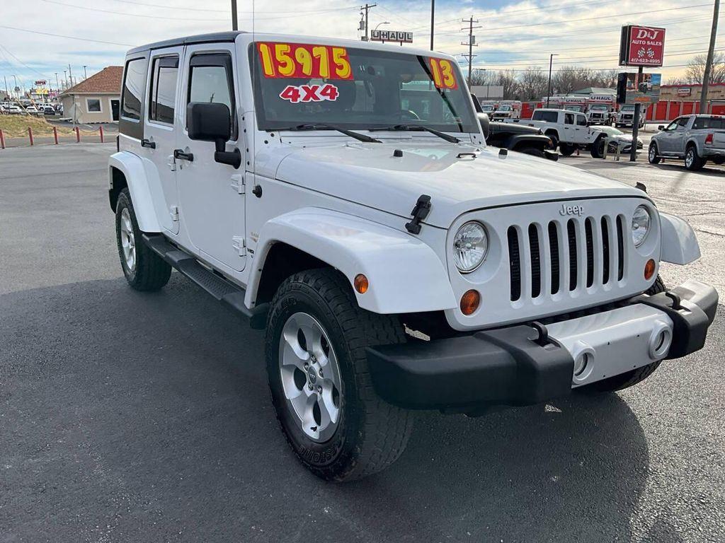 used 2013 Jeep Wrangler Unlimited car, priced at $15,975