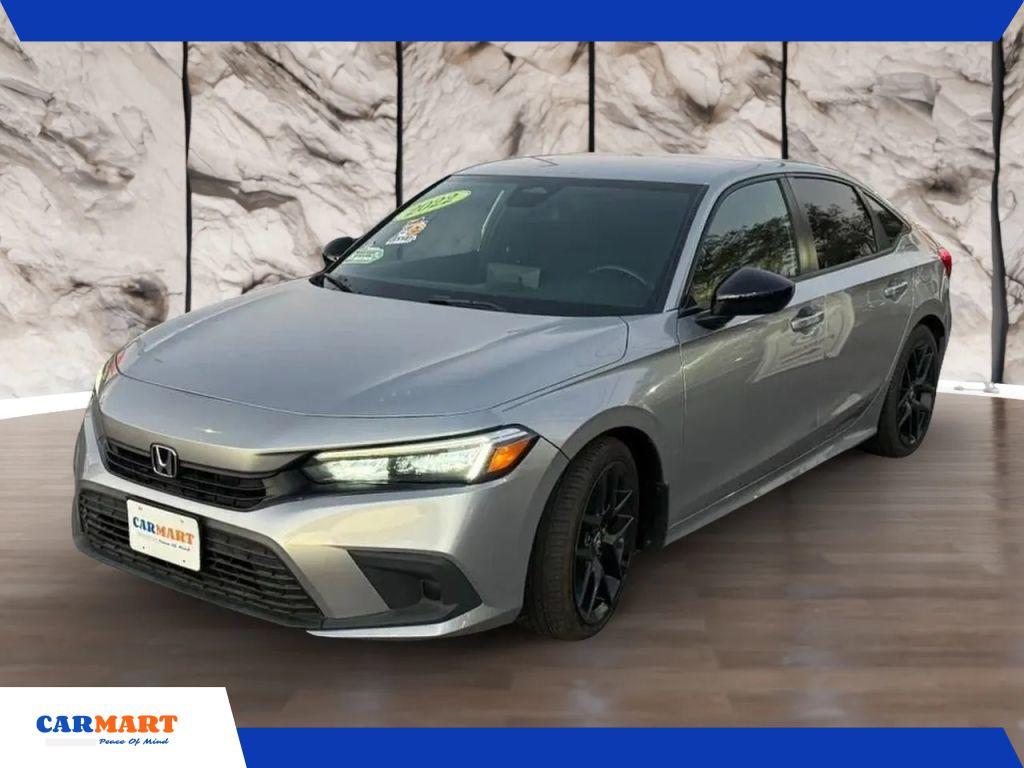 used 2022 Honda Civic car, priced at $17,711