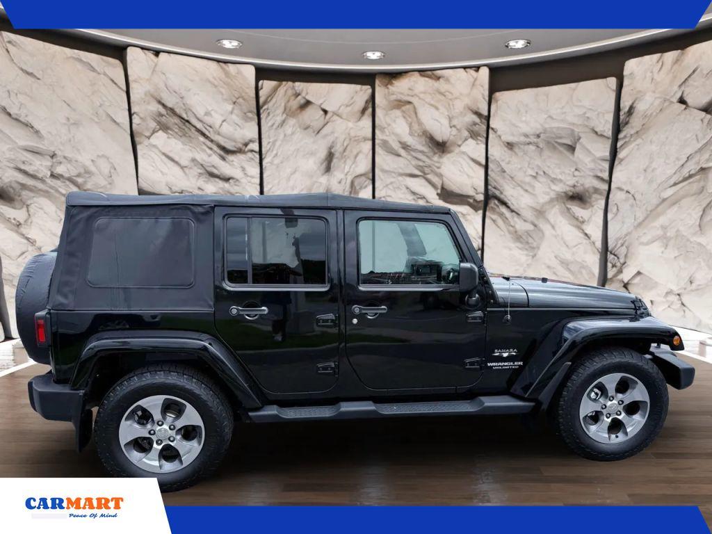 used 2017 Jeep Wrangler Unlimited car, priced at $15,733