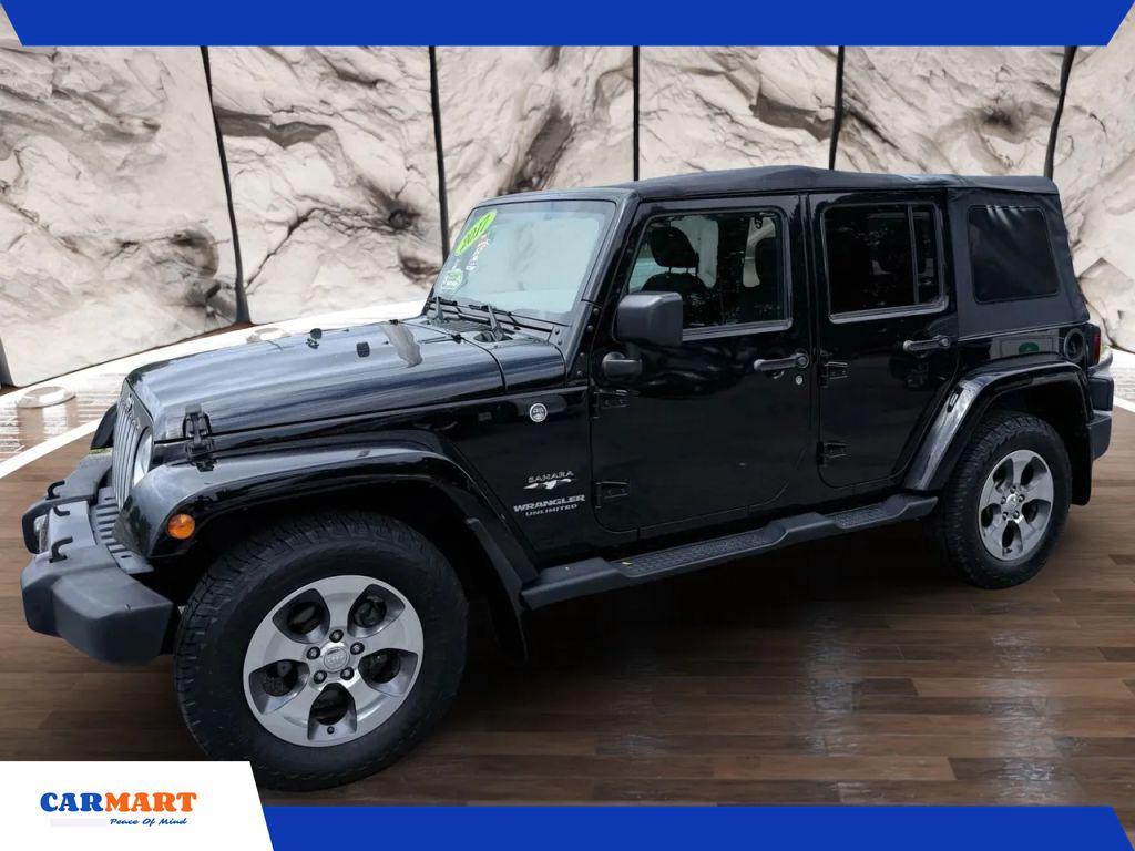 used 2017 Jeep Wrangler Unlimited car, priced at $15,733