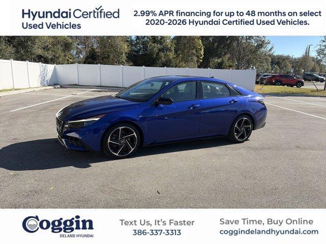used 2022 Hyundai Elantra car, priced at $18,499
