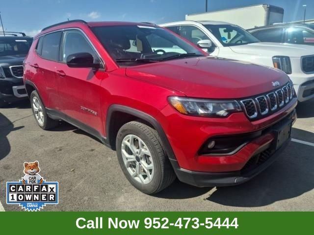 used 2025 Jeep Compass car, priced at $21,999