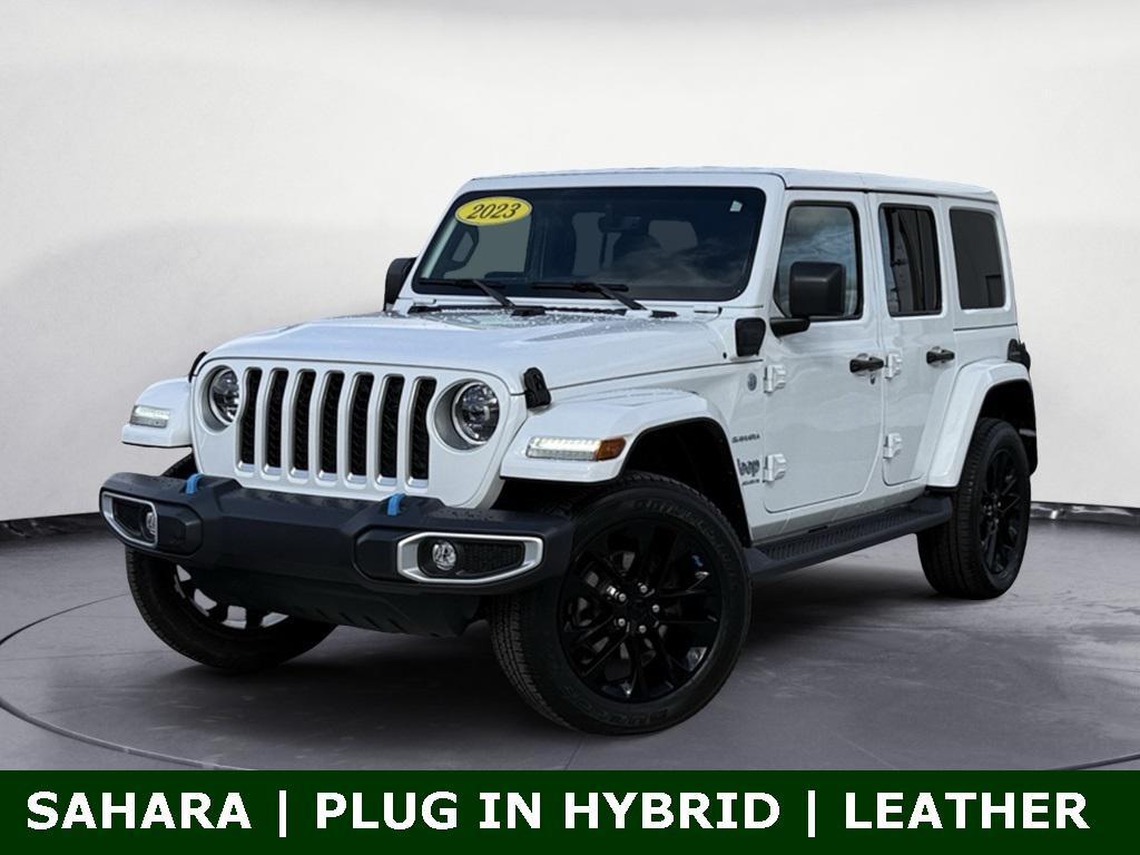 used 2023 Jeep Wrangler 4xe car, priced at $33,823